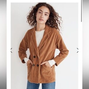 Madewell Knit Corduroy Redford Blazer